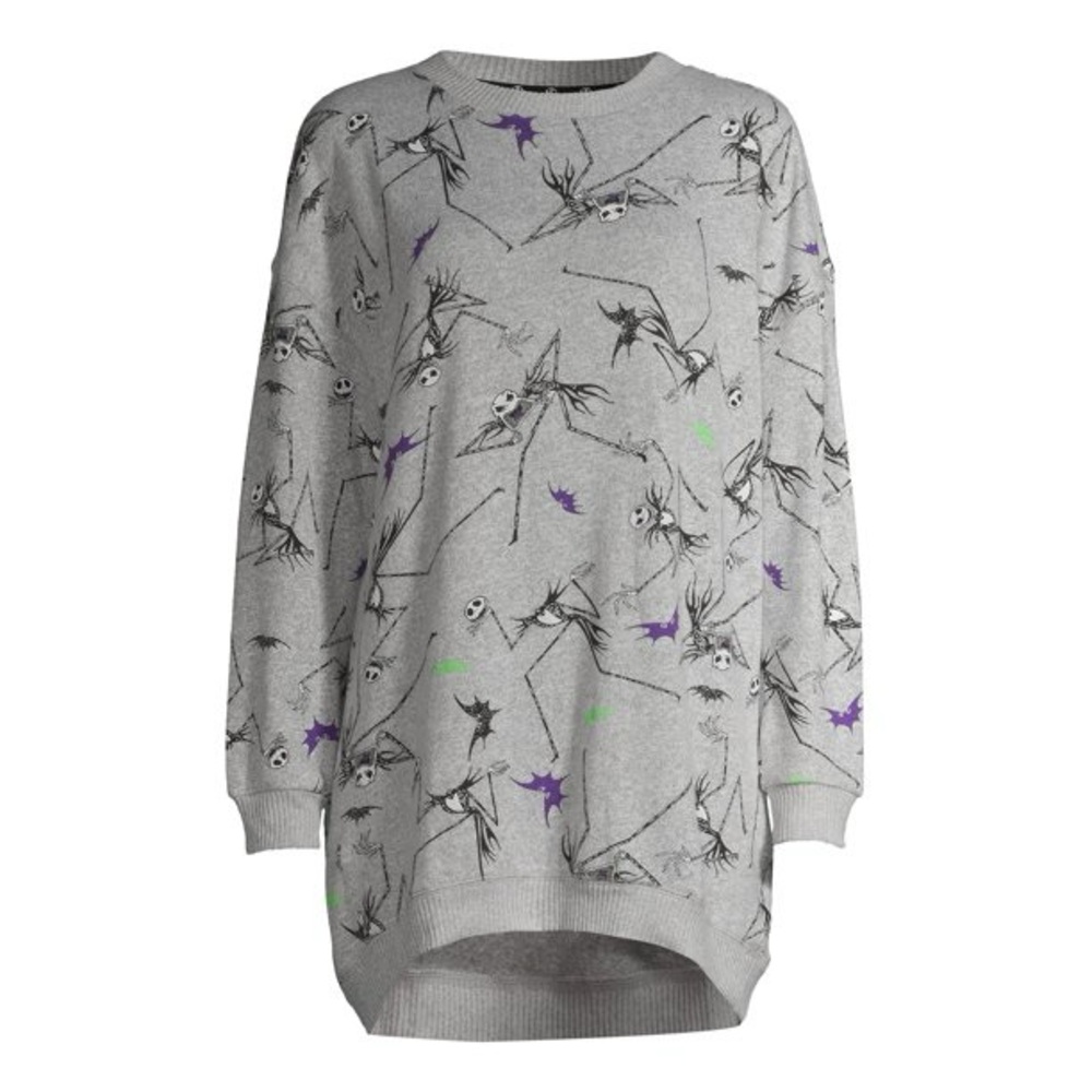 The Nightmare Before Christmas Baggy Soft Knit Sweater or Sleep Tunic 18W - 20W